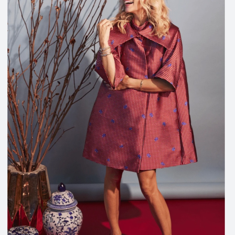 BURU Oversize Point Collar 3/4 Sleeve Side Pockets Car coat *SOLD OUT!